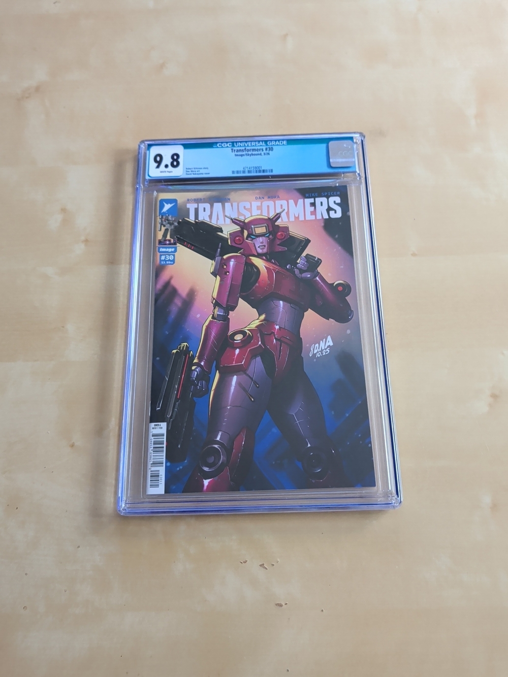 Transformers #30 CGC 9.8 David Nakayama Cover A 1st Print Image 2026
